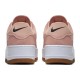 Кроссовки Nike Air Force Sage 1 Low Coral Stardust женские розовые низкие замшевые