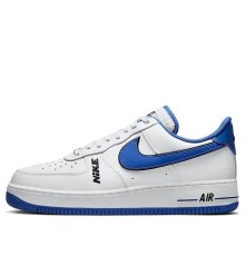 Кроссовки Nike Air Force 1 07 LV8 White Game Royal бело-синие