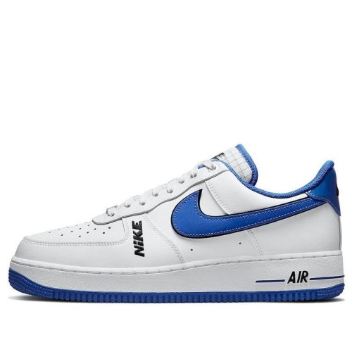 Кроссовки Nike Air Force 1 07 LV8 White Game Royal бело-синие