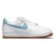 Кроссовки Nike Air Force 1 07 LV8 Indigo бело-голубые