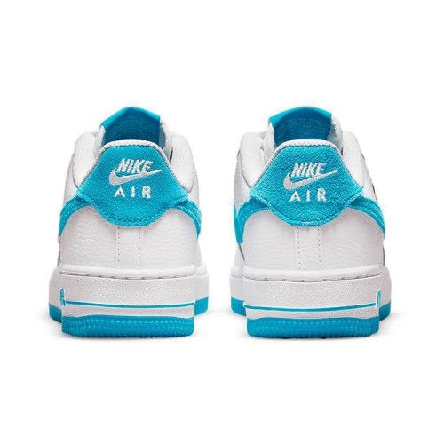 Кроссовки Nike Air Force 1 GS Hare бело-голубые