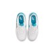 Кроссовки Nike Air Force 1 GS Hare бело-голубые