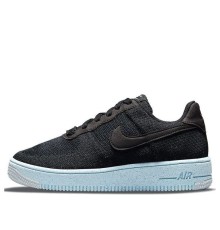 Кроссовки Nike Air Force 1 Crater Flyknit Black Chambray Blue