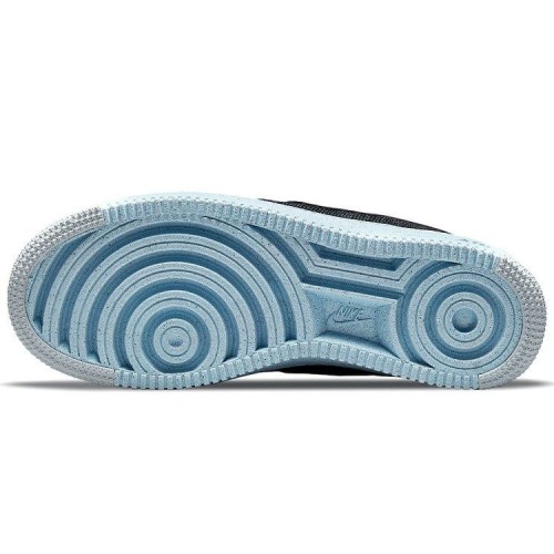 Кроссовки Nike Air Force 1 Crater Flyknit Black Chambray Blue