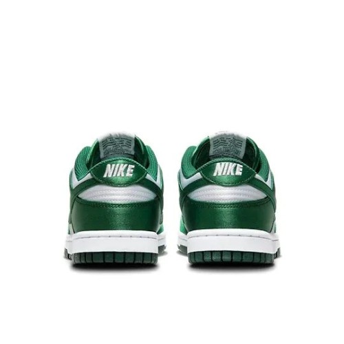 Кроссовки Nike Dunk Satin Green бело-зеленые
