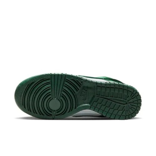 Кроссовки Nike Dunk Satin Green бело-зеленые