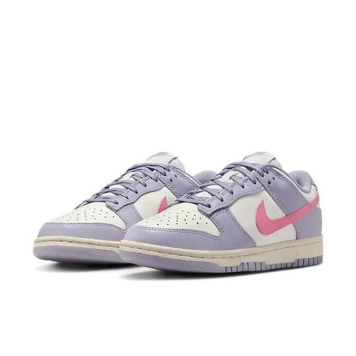Кроссовки Nike Dunk Indigo Haze бело-фиолетовые