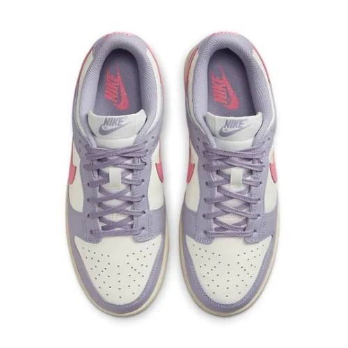 Кроссовки Nike Dunk Indigo Haze бело-фиолетовые