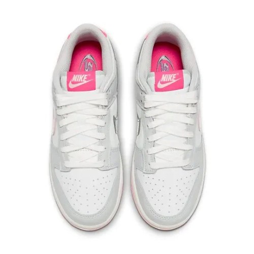 Кроссовки Nike Dunk low 520 Pack Pink бело-розовые