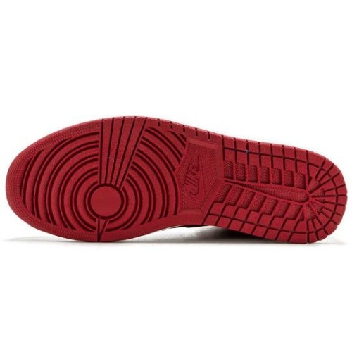 Кроссовки Nike Air Jordan 1 Retro черно-красные высокие OG SE Satin Banned 917359-001