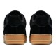 Кроссовки Nike Air Force 1 Low Black Gum женские черные низкие AA0287-002