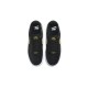Кроссовки Nike Air Force 1 07 женские Essential Black Metallic Gold черные низкие с золотыми вставками DD1523-001
