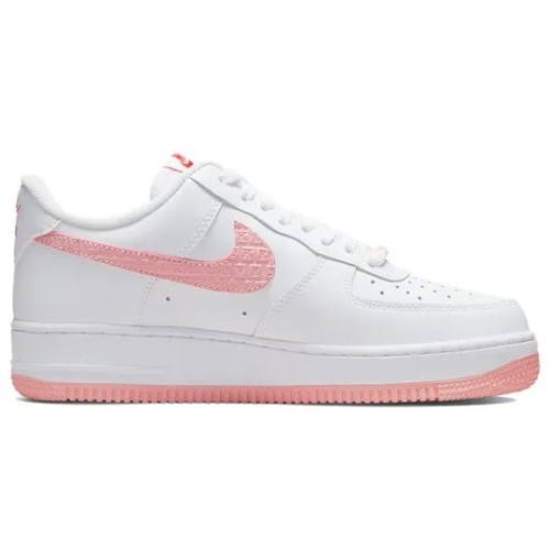 Кроссовки Nike Air Force 1 Low Valentines Day белые с розовым низкие женские DQ9320-100