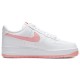 Кроссовки Nike Air Force 1 Low Valentines Day белые с розовым низкие женские DQ9320-100