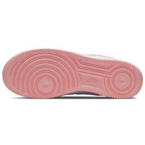 Кроссовки Nike Air Force 1 Low Valentines Day белые с розовым низкие женские DQ9320-100
