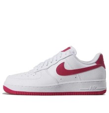 Кроссовки Nike Air Force 1 07 Wild Cherry женские белые низкие с розовыми вставками AH0287-107