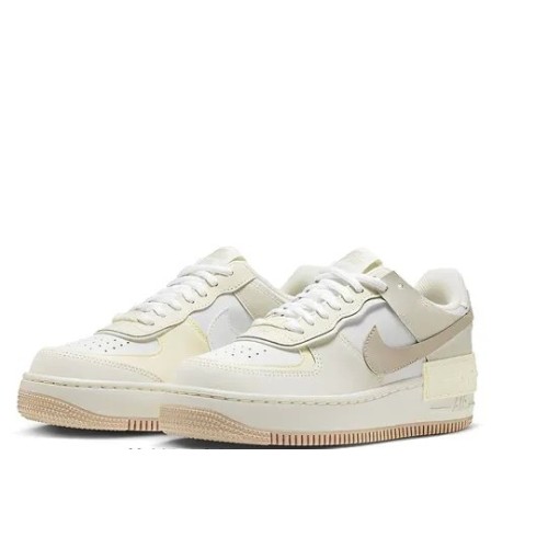 Женские кроссовки Nike Air Force 1 Low Shadow Stone Ivory бежевые низкие FN3444-121