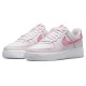 Розовые кроссовки Nike Air Force 1 07 Pink Paisley женские низкие FD1448-664