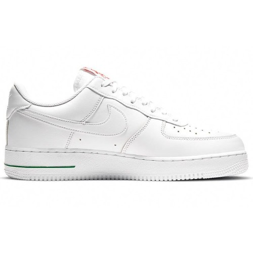 Белые кроссовки Nike Air Force 1 07 LX White Rose