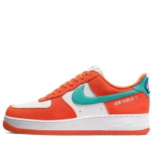 Кроссовки Nike Air Force 1 07 LV8 Athletic Club - Rush Orange Washed Teal