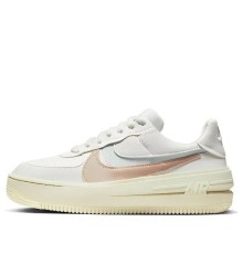 Кроссовки Nike Air Force 1 PLT.AF.ORM Sail Arctic Orange мужские
