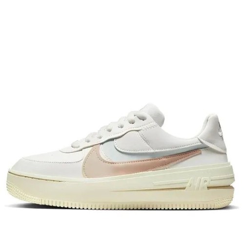 Кроссовки Nike Air Force 1 PLT.AF.ORM Sail Arctic Orange мужские