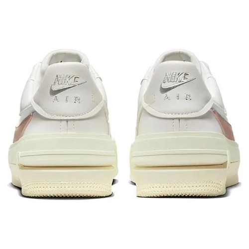 Кроссовки Nike Air Force 1 PLT.AF.ORM Sail Arctic Orange мужские