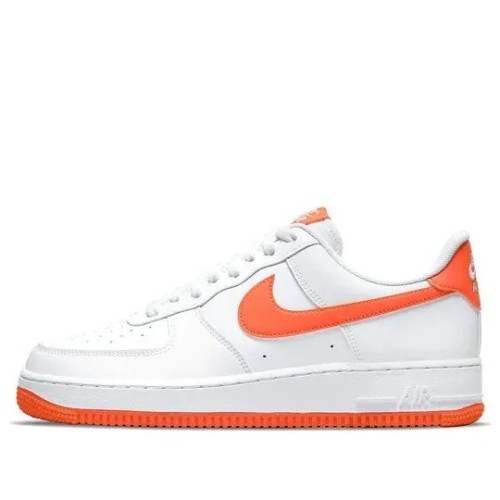 Кроссовки Nike Air Force 1 07 White Team Orange мужские