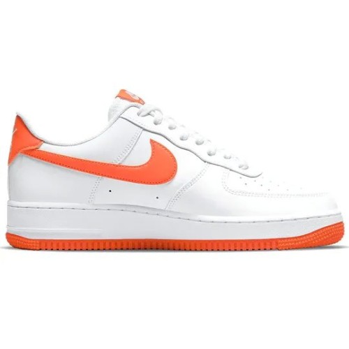 Кроссовки Nike Air Force 1 07 White Team Orange мужские