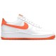 Кроссовки Nike Air Force 1 07 White Team Orange мужские