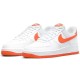 Кроссовки Nike Air Force 1 07 White Team Orange мужские