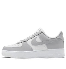 Кроссовки Nike Air Force 1 07 Light Smoke Grey White мужские