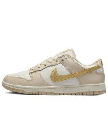 Кроссовки Nike Dunk Low Gold Swoosh женские