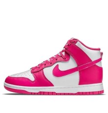 Кроссовки Nike Dunk High Pink Prime женские