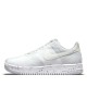 Кроссовки Nike Air Force 1 Crater Flyknit White Wolf Grey белые