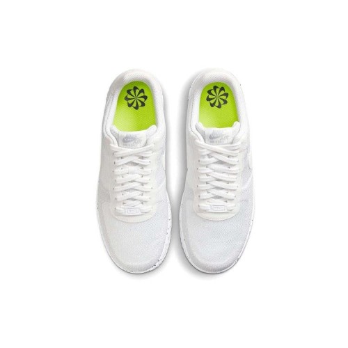 Кроссовки Nike Air Force 1 Crater Flyknit White Wolf Grey белые