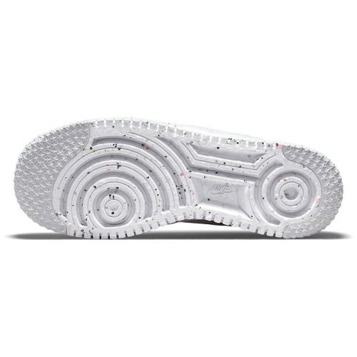 Кроссовки Nike Air Force 1 Crater Flyknit White Wolf Grey белые