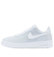 Кроссовки Nike Air Force 1 Flyknit 2.0 White Pure Platinum