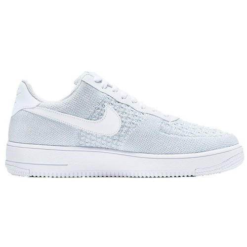 Кроссовки Nike Air Force 1 Flyknit 2.0 White Pure Platinum