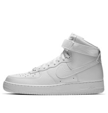Кроссовки Nike Air Force 1 High Triple White белые