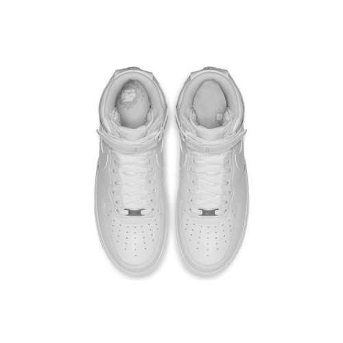 Кроссовки Nike Air Force 1 High Triple White белые