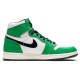 Nike Air Jordan 1 Retro OG Lucky Green зеленые высокие женские DB4612-300