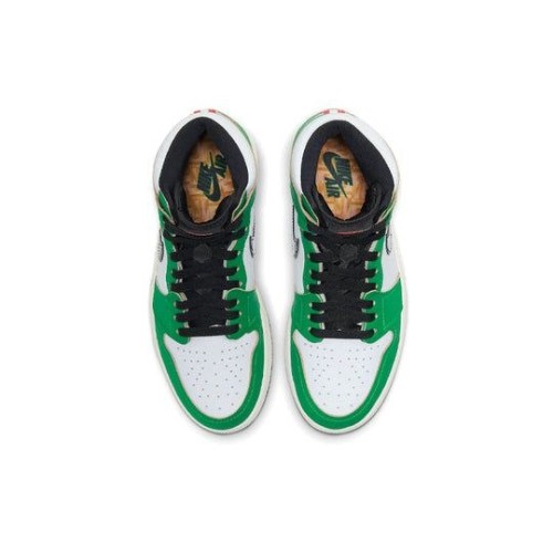 Nike Air Jordan 1 Retro OG Lucky Green зеленые высокие женские DB4612-300