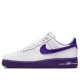 Кроссовки Nike Air Force 1 Low Sports Specialties бело-фиолетовые