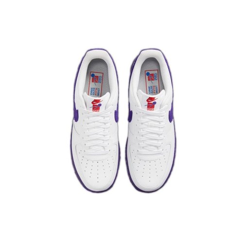 Кроссовки Nike Air Force 1 Low Sports Specialties бело-фиолетовые