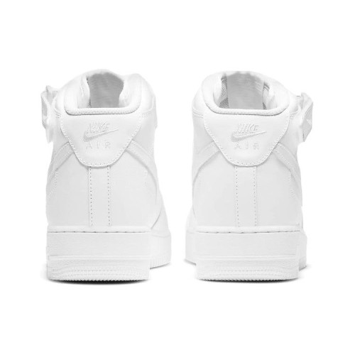 Белые кроссовки Nike Air Force 1 Mid 07 White
