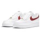 Кроссовки Nike Air Force 1 Low White Team Red бело-красные