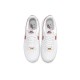 Кроссовки Nike Air Force 1 Low White Team Red бело-красные