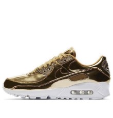 Кроссовки Nike Air Max Womens 90 'Metallic Pack - Gold' CQ6639-700