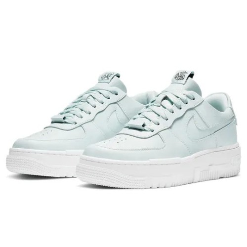 Женские кроссовки Nike Air Force 1 Pixel Ghost Aqua мятные низкие CK6649-400